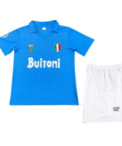 Maillot Domicile Rétro Naples Enfants 1987/88