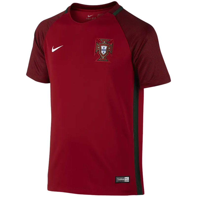 Maillot Domicile Rétro Portugal 2016