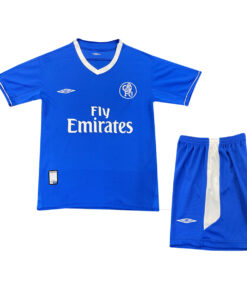 Maillot domicile rétro pour enfants Chelsea 2003/05