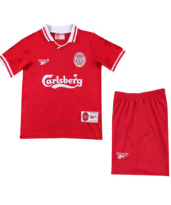 Maillot domicile rétro pour enfants Liverpool 1996/97