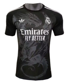 Maillot Édition Spéciale Dragon Noir Real Madrid 2024/25