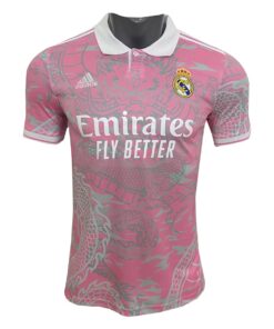 Maillot Édition Spéciale Dragon Rose du Real Madrid 2023/24