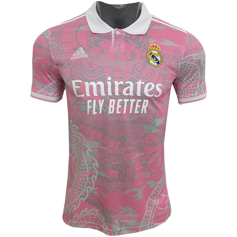 Maillot Édition Spéciale Dragon Rose du Real Madrid 2023/24