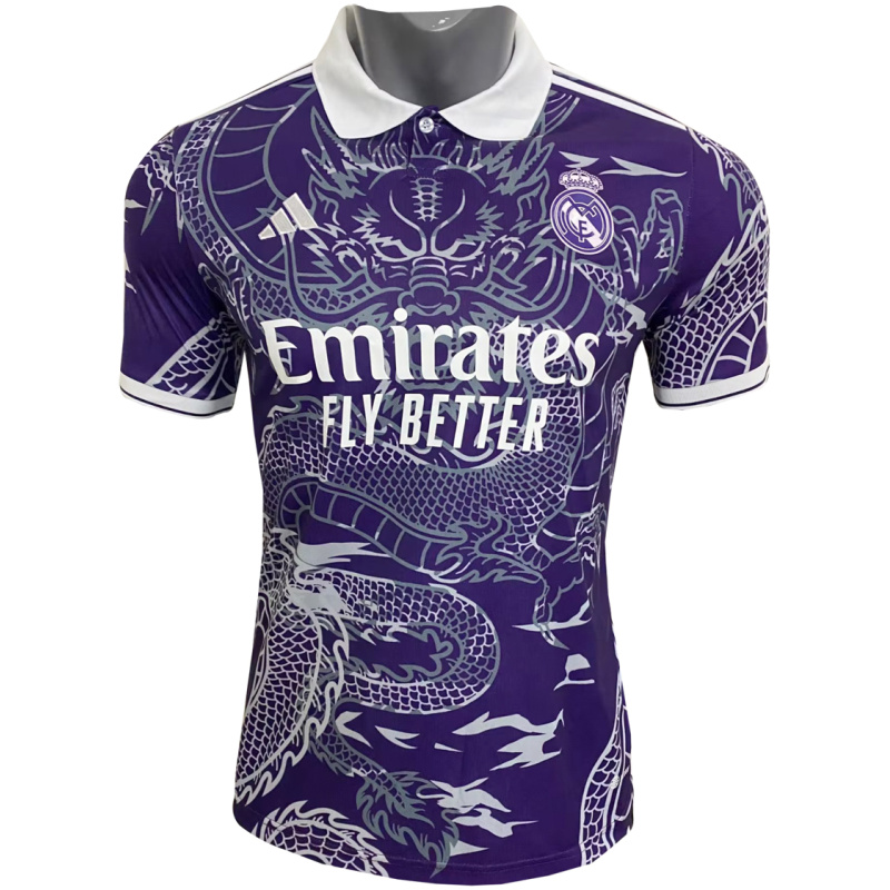 Maillot Édition Spéciale Dragon Violet du Real Madrid 2023/24