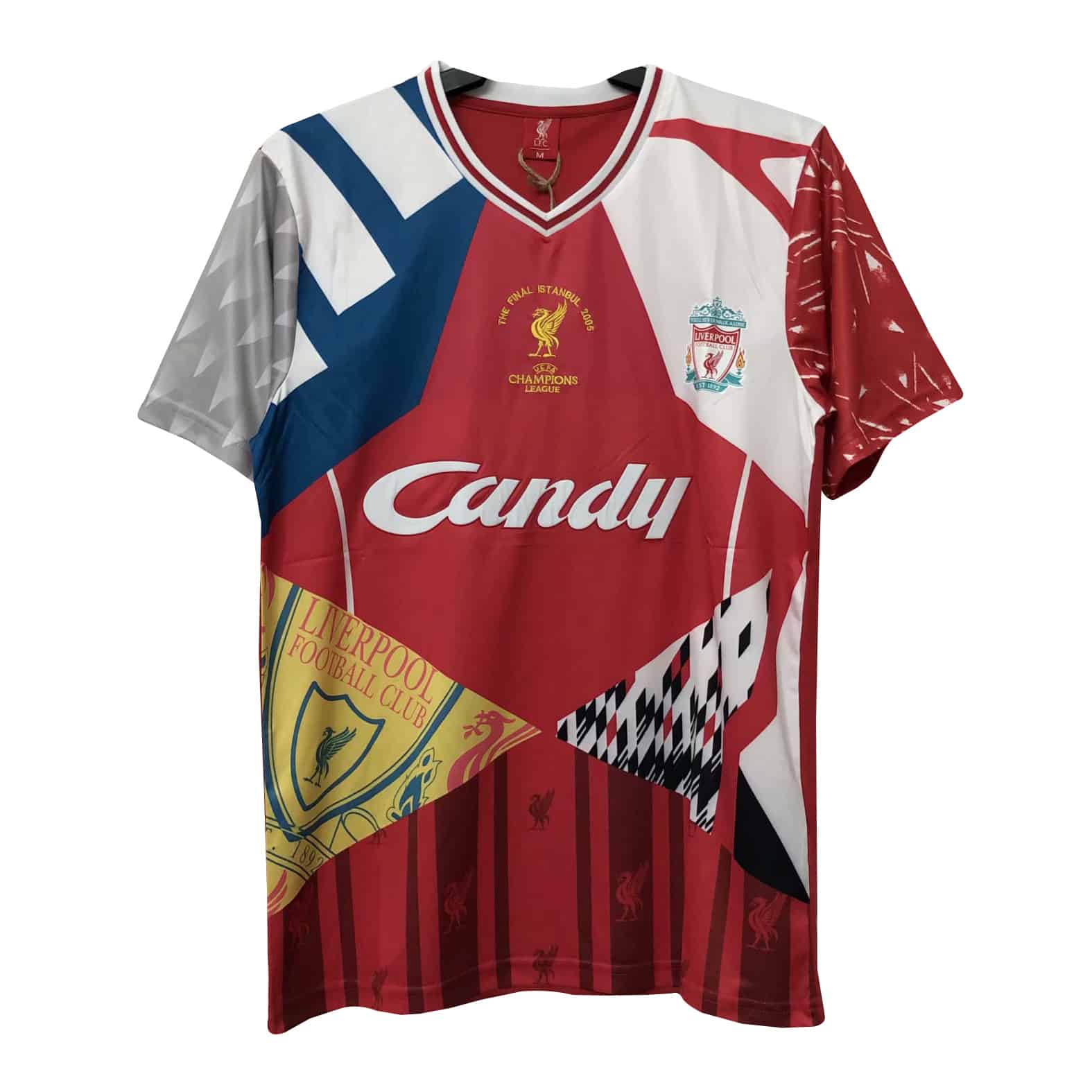 Maillot Édition Spéciale Liverpool Rétro Finale de la Ligue des Champions 2005