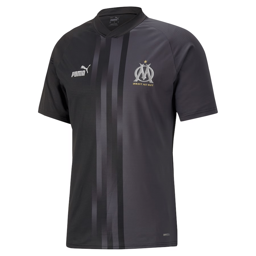 Maillot Édition Spéciale Noire Olympique de Marseille 2023/24