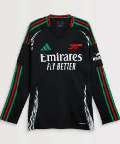 Maillot extérieur à manches longues + short Arsenal 2024/25