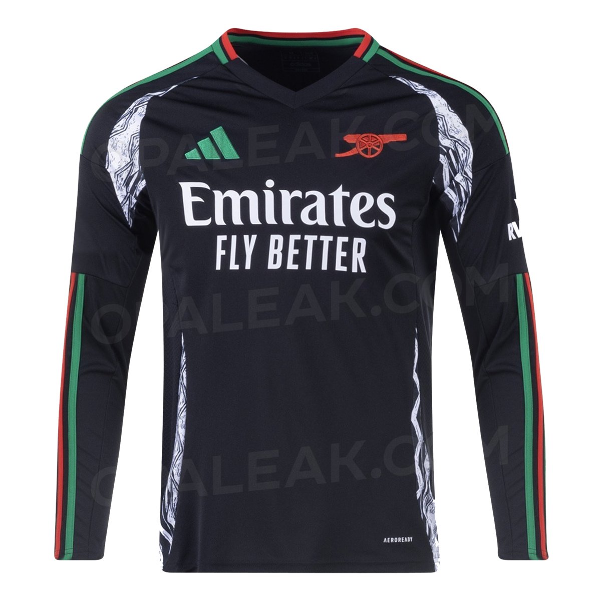 Maillot Extérieur Arsenal Manches Longues 2024/25