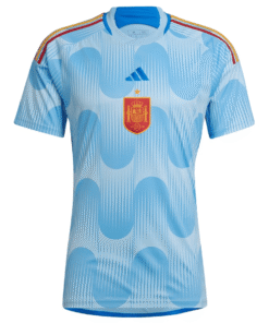 Maillot extérieur de l’Espagne pour la Coupe du Monde de la FIFA Qatar 2022.