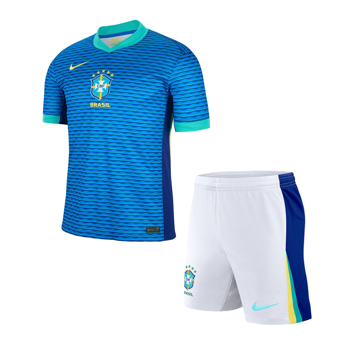 Maillot extérieur des enfants Brésil 2024