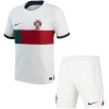 Maillot extérieur des enfants du Portugal pour la Coupe du Monde de la FIFA 2022 au Qatar