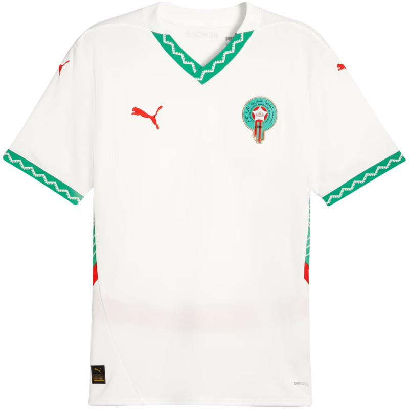 Maillot extérieur du Maroc 2025