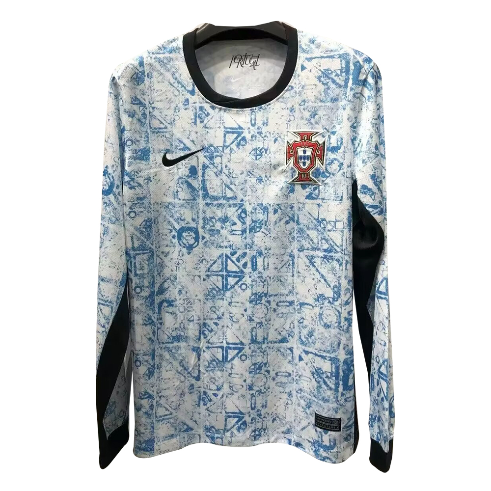 Maillot Extérieur du Portugal à Manches Longues 2024