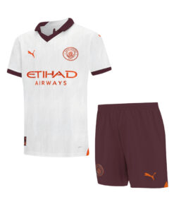 Maillot extérieur pour enfants de Manchester City 2023/24