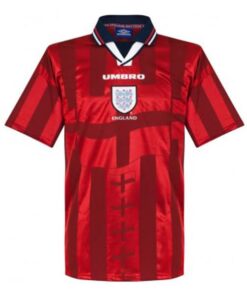 Maillot extérieur rétro d’Angleterre 1998