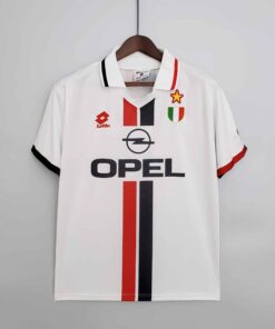 Maillot extérieur rétro de l’AC Milan 1995-1997