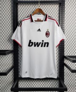 Maillot extérieur rétro de l’AC Milan saison 2009/10.
