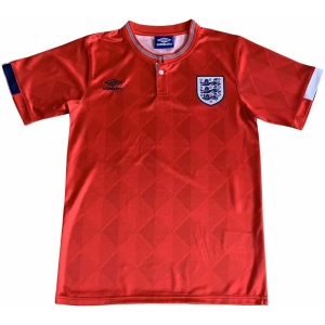 Maillot extérieur rétro de l'Angleterre 1989