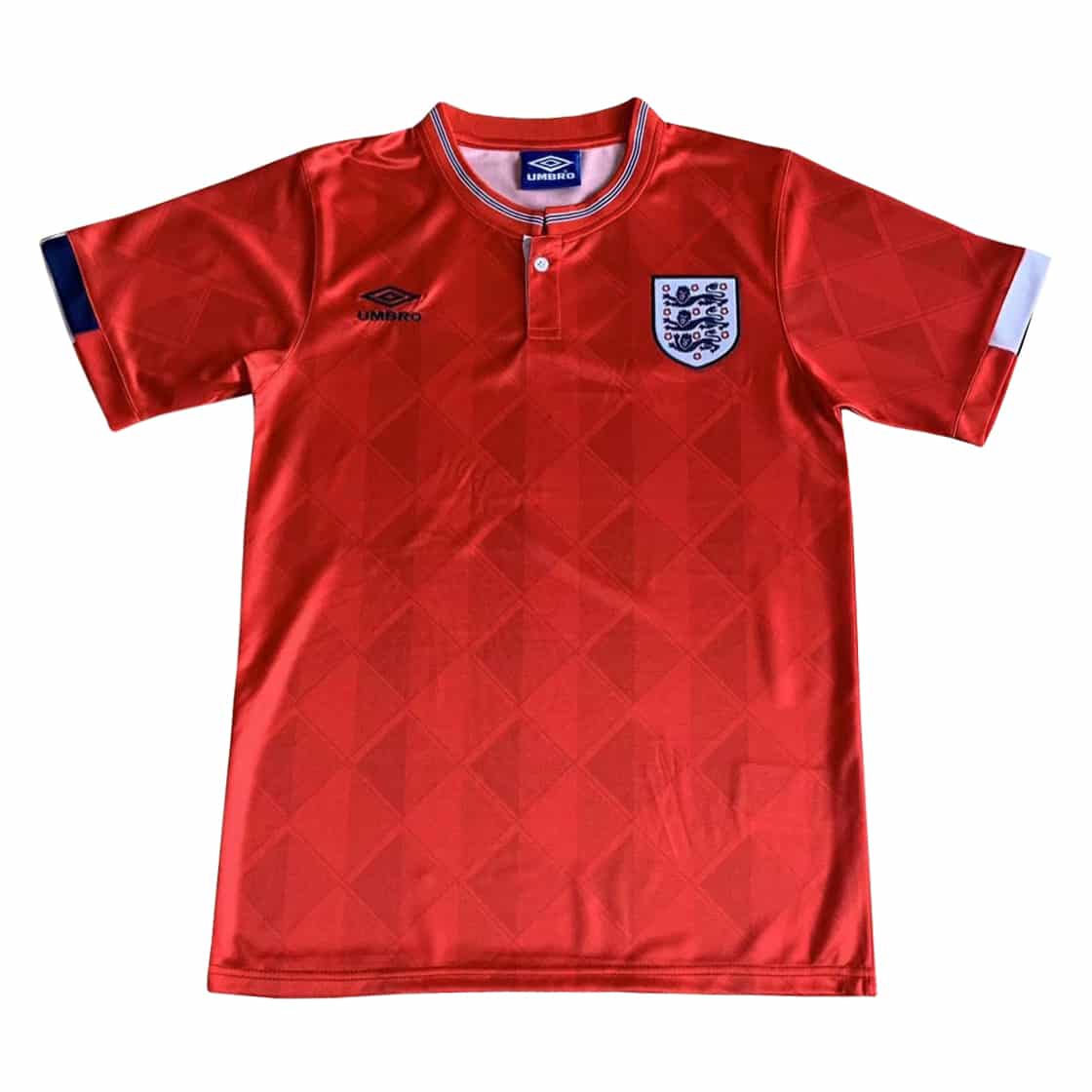 Maillot extérieur rétro de l’Angleterre 1989