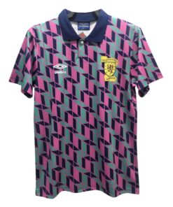 Maillot extérieur rétro de l’Écosse 1988/89