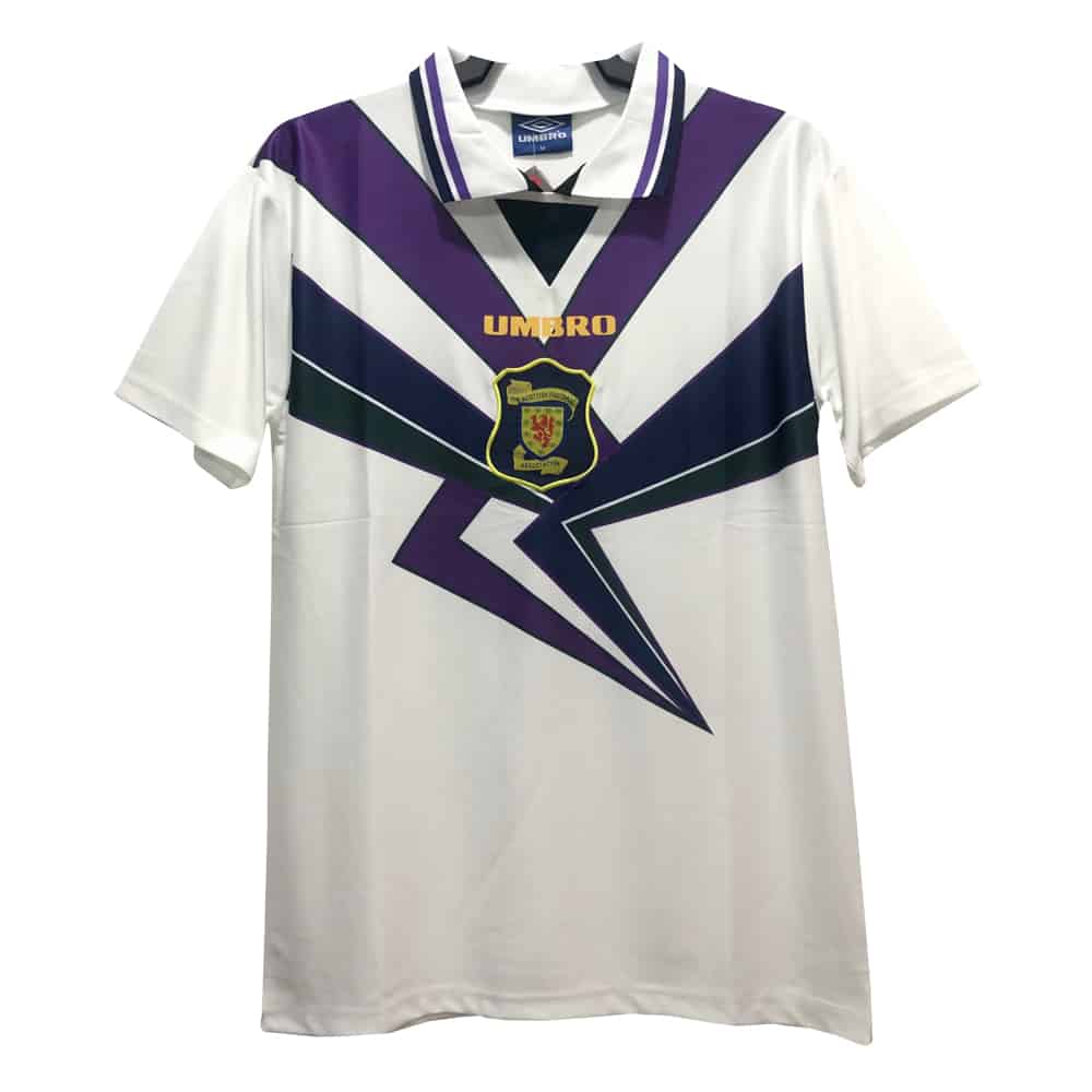 Maillot extérieur rétro de l’Écosse 1994-1996