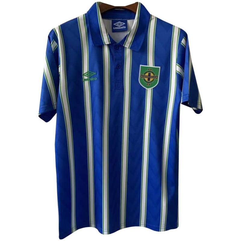 Maillot extérieur rétro de l’Irlande du Nord 1992