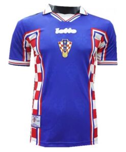 Maillot extérieur rétro de la Croatie 1998