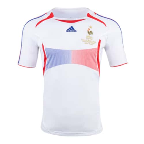 Maillot extérieur rétro de la France 2006