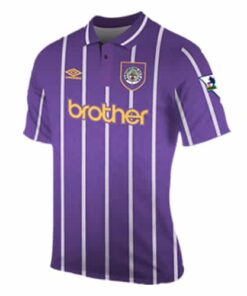 Maillot extérieur rétro de Manchester City 1993