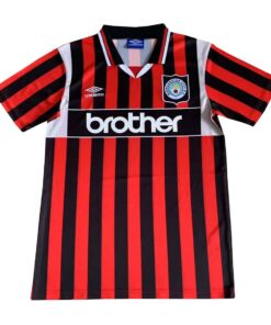 Maillot extérieur rétro de Manchester City 1996