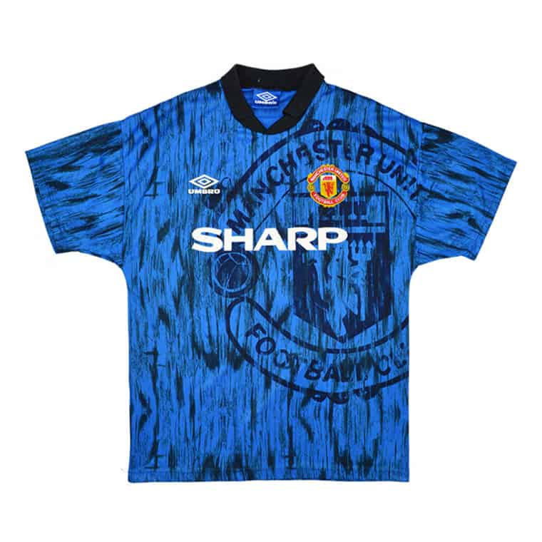 Maillot extérieur rétro de Manchester United 1992/93