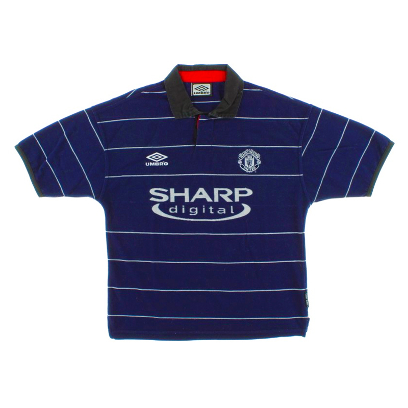 Maillot Extérieur Rétro de Manchester United 1999/2000