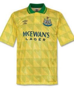 Maillot extérieur rétro de Newcastle United 1991