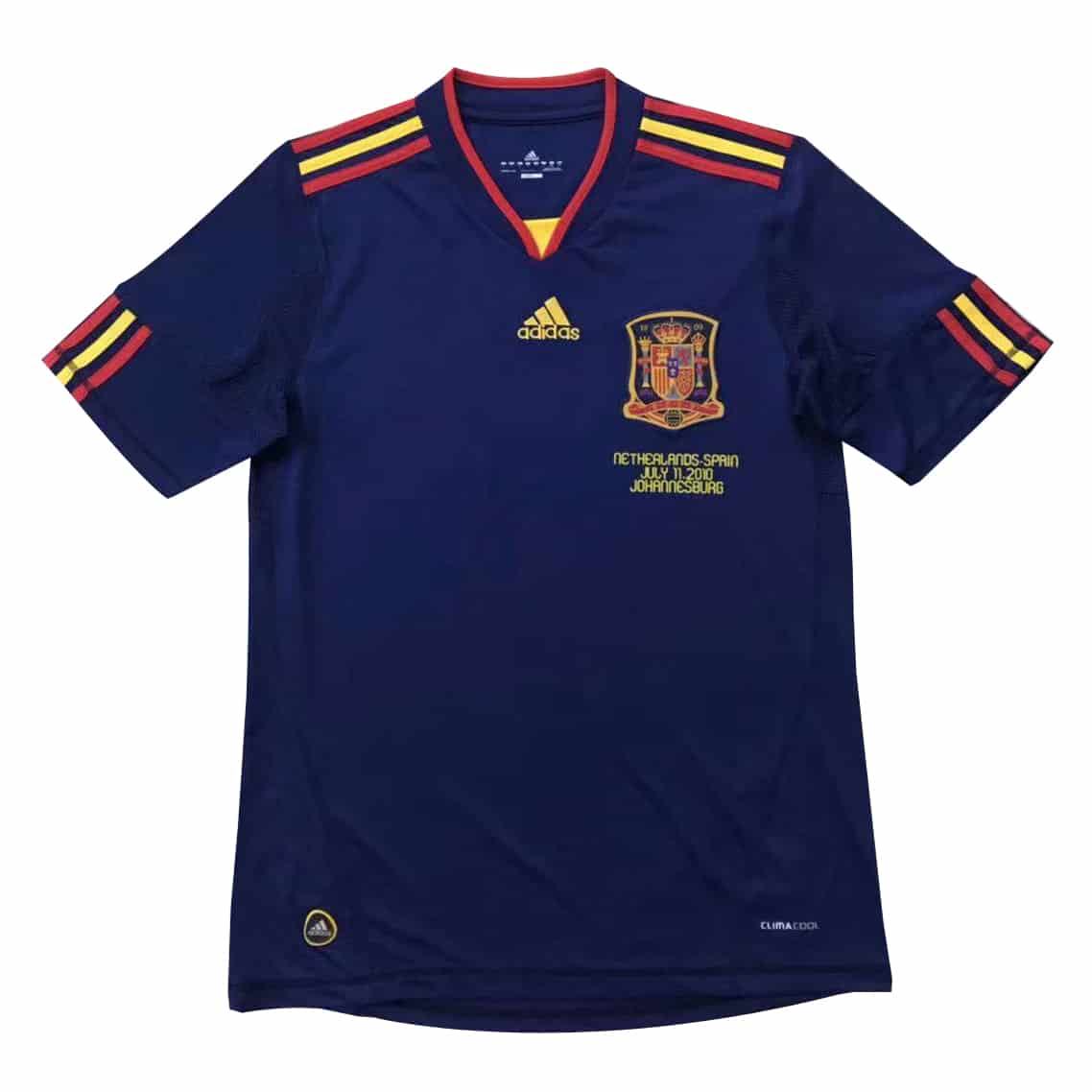 Maillot extérieur rétro Espagne 2010