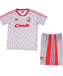 Maillot extérieur rétro Liverpool pour enfants 1989/91