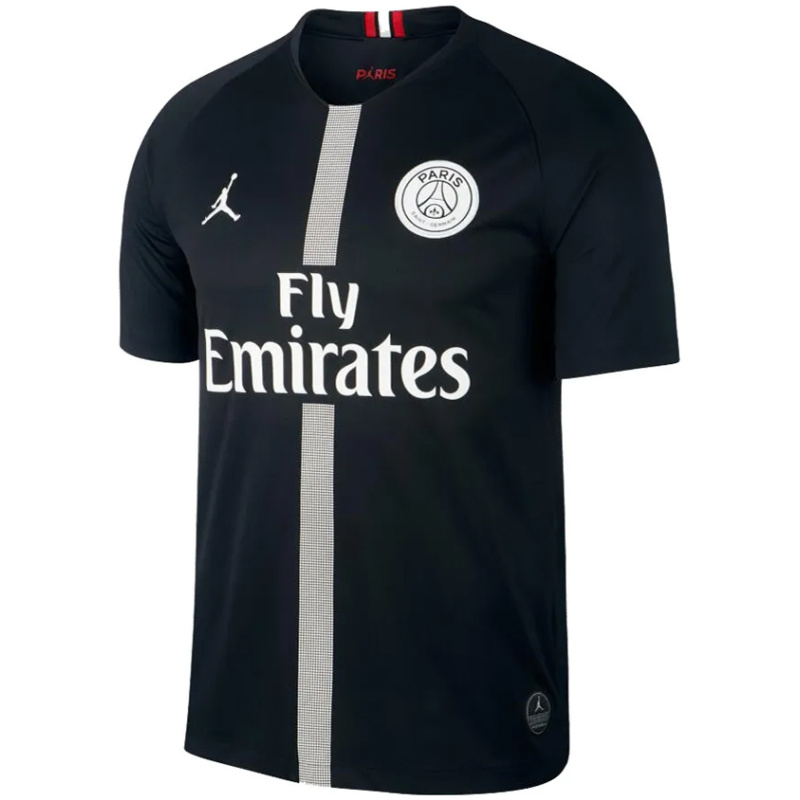 Maillot extérieur rétro noir du PSG 2018/19