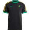 Maillot Jamaica Adicolor 3-Stripes en pur coton noir 2024