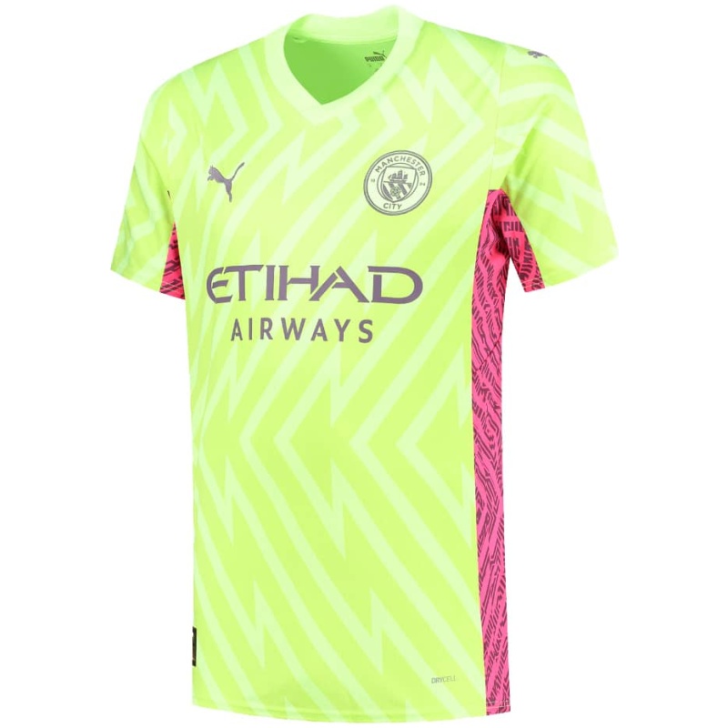 Maillot Jaune Gardien de But Manchester City 2023/24