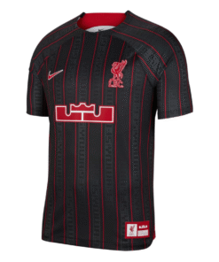 Maillot Liverpool X LeBron James 2023/24 Anthracite/Rouge Gym