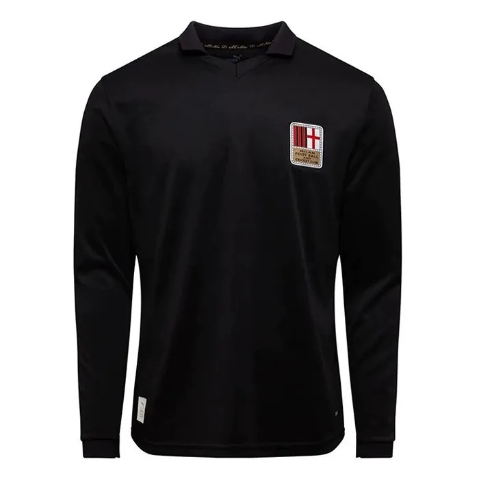 Maillot Noir à Manches Longues AC Milan 125e Anniversaire 2024/25