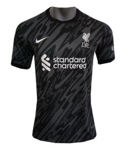 Maillot Noir de Gardien de But de Liverpool 2024/25