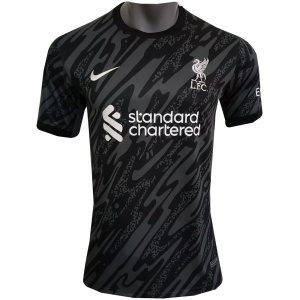 Maillot Noir de Gardien de But de Liverpool 2024/25