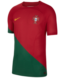 Maillot officiel domicile Portugal Vapor pour joueur Coupe du Monde de la FIFA Qatar 2022 – joueur
