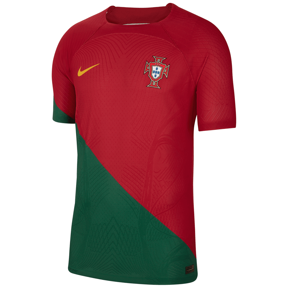 Maillot officiel domicile Portugal Vapor pour joueur Coupe du Monde de la FIFA Qatar 2022 – joueur
