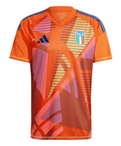 Maillot Orange Gardien de But d’Italie 2024