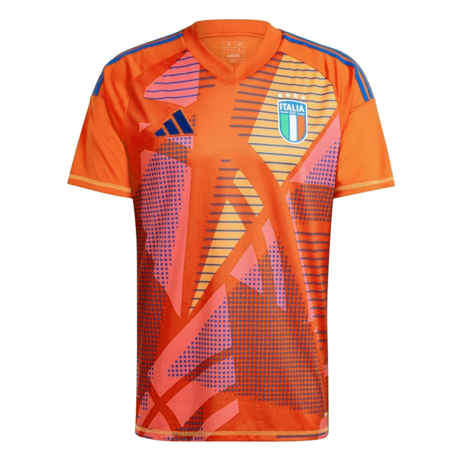 Maillot Orange Gardien de But d’Italie 2024