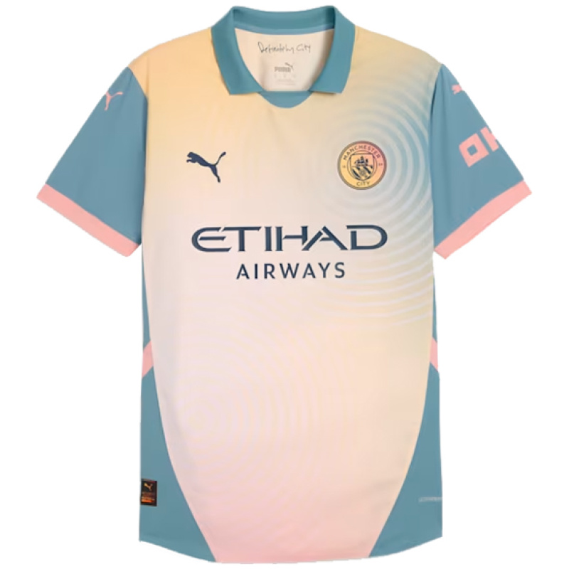 Maillot Quatrième Authentique de Manchester City 2024/25 – joueur