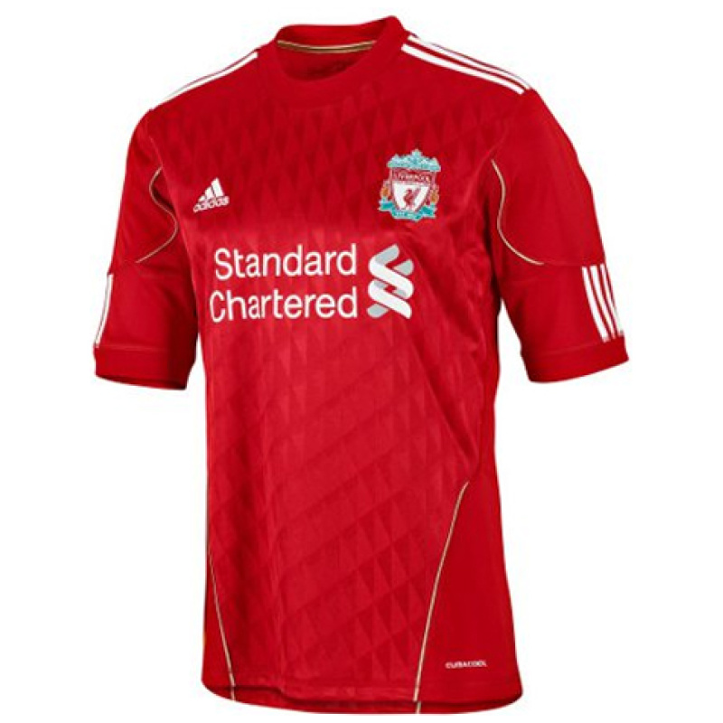 Maillot rétro domicile de Liverpool 2010/11