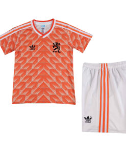 Maillot rétro domicile des Pays-Bas 1988 pour enfants