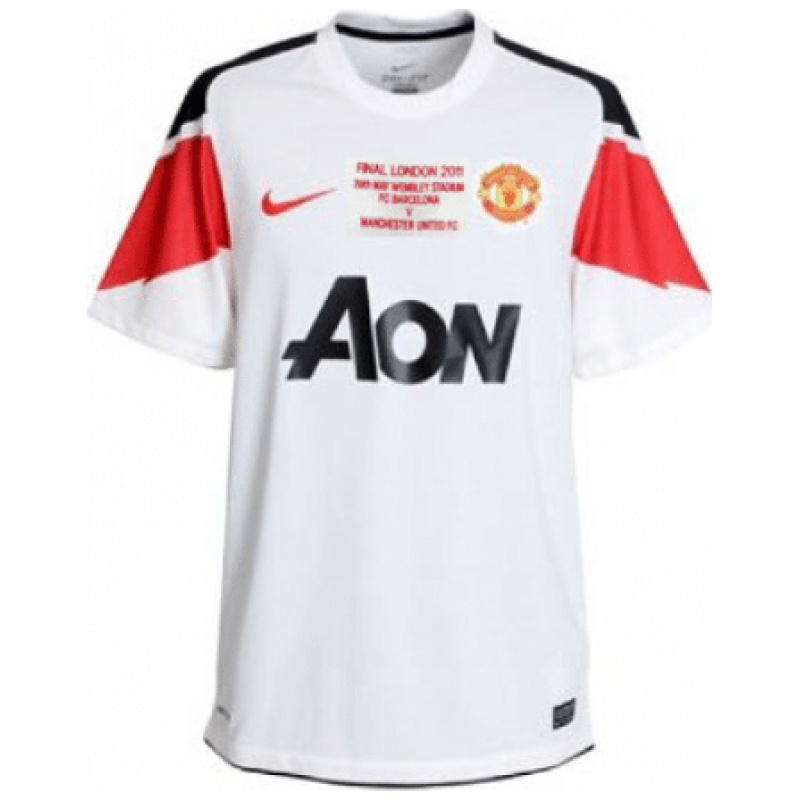 Maillot rétro extérieur de Manchester United Ligue des Champions 2010/11